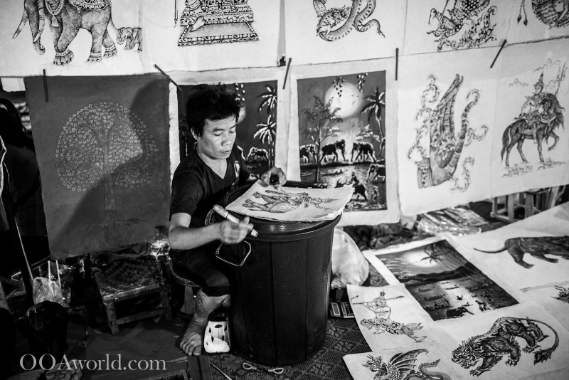 Luang Prabang Night Market Photo Ooaworld