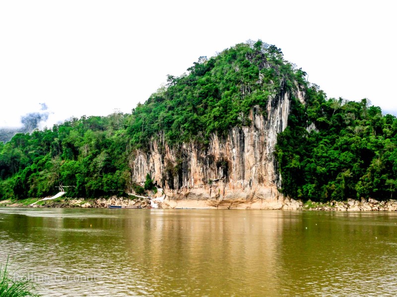 Pak Ou Cave Luang Prabang Laos Rolling Coconut Ooaworld Photo Ooaworld
