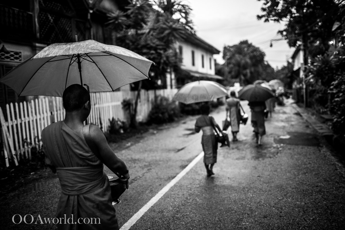 Buddhist Monks Laos Photo Ooaworld