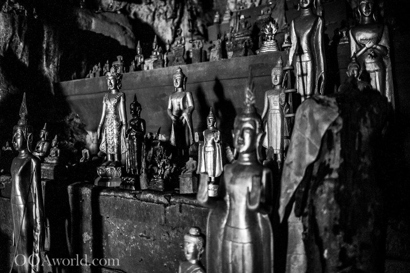 Buddhist Statues Pak Ou Caves Photo Ooaworld