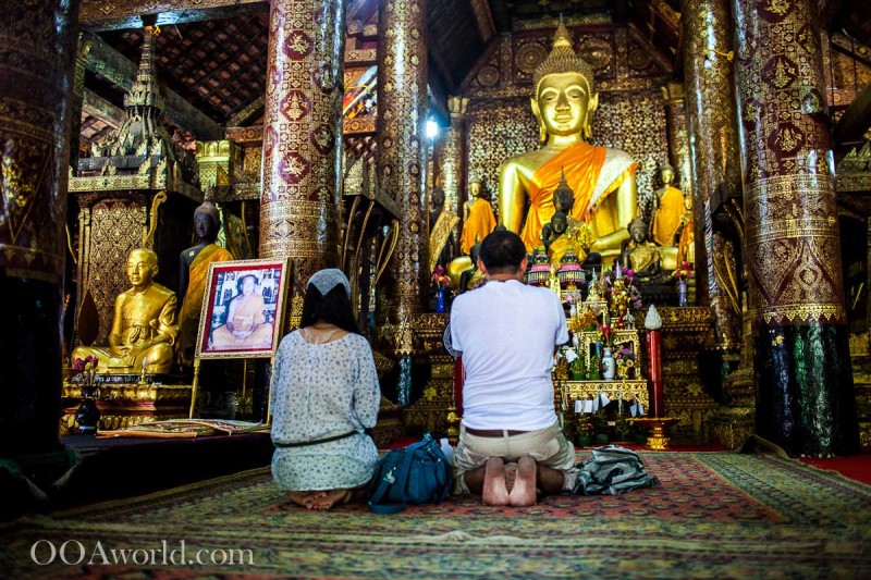 Buddhist Temple Luang Prabang Laos Photo Ooaworld