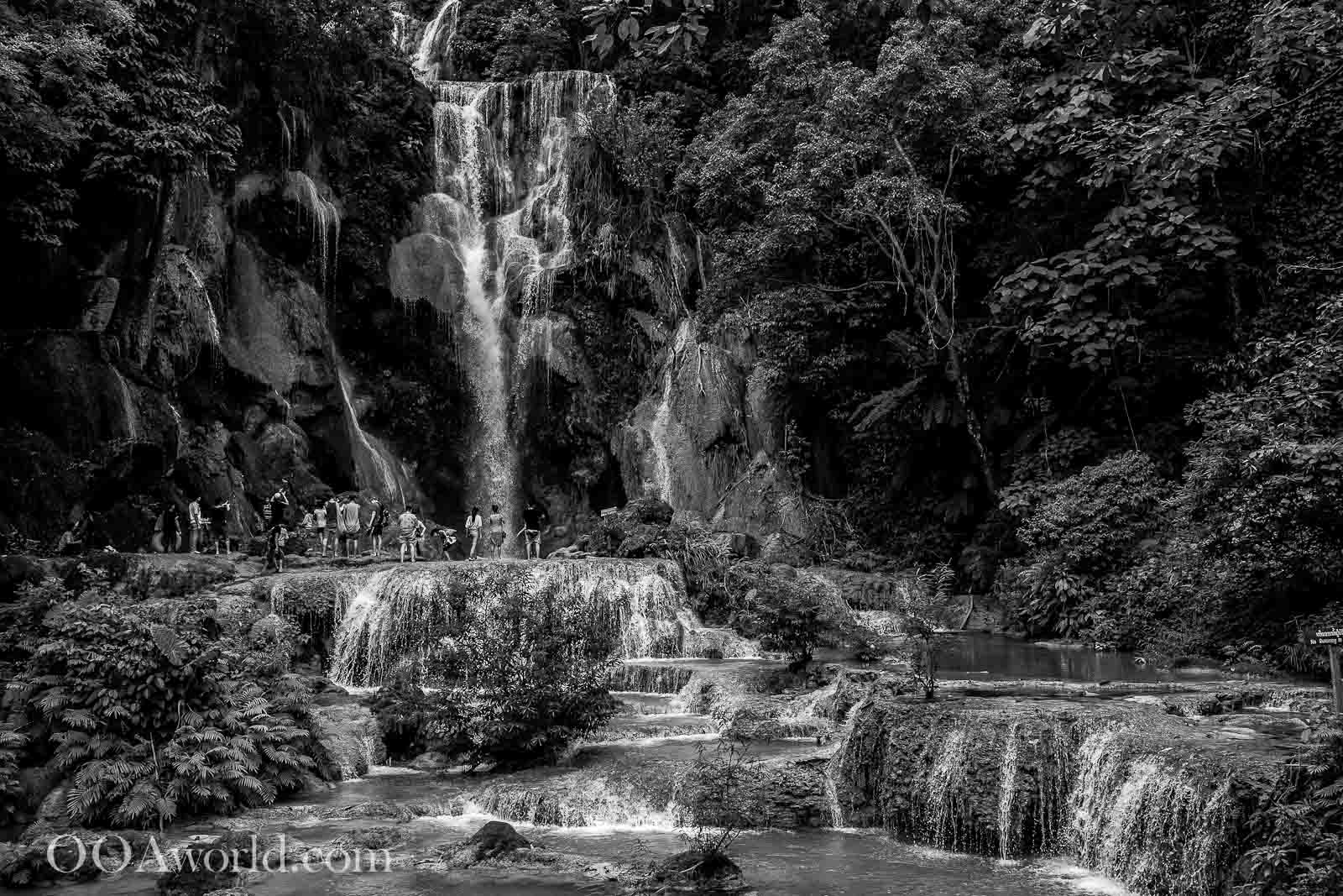 Luang Prabang Waterfall Kuang Si Falls Photo Ooaworld