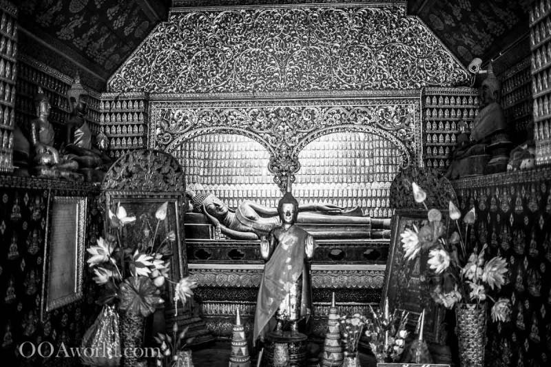 Lying Buddha Luang Prabang Laos Photo Ooaworld