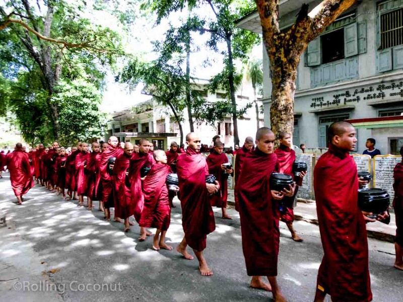 Maha Aung Mye Bon Zan Monastery Mandalay Myanmar Photo Ooaworld