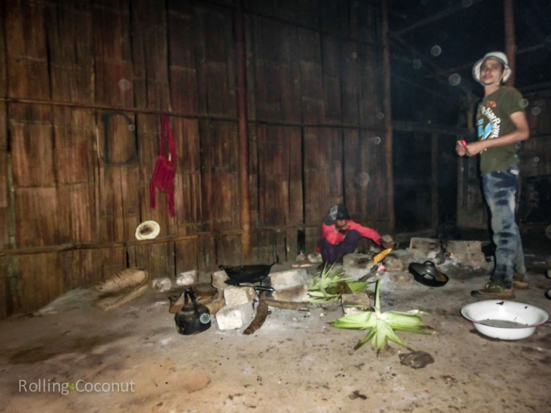 Kalaw Inle Lake Trek Myanmar Dinner in the Dark in Monastery Photo Ooaworld