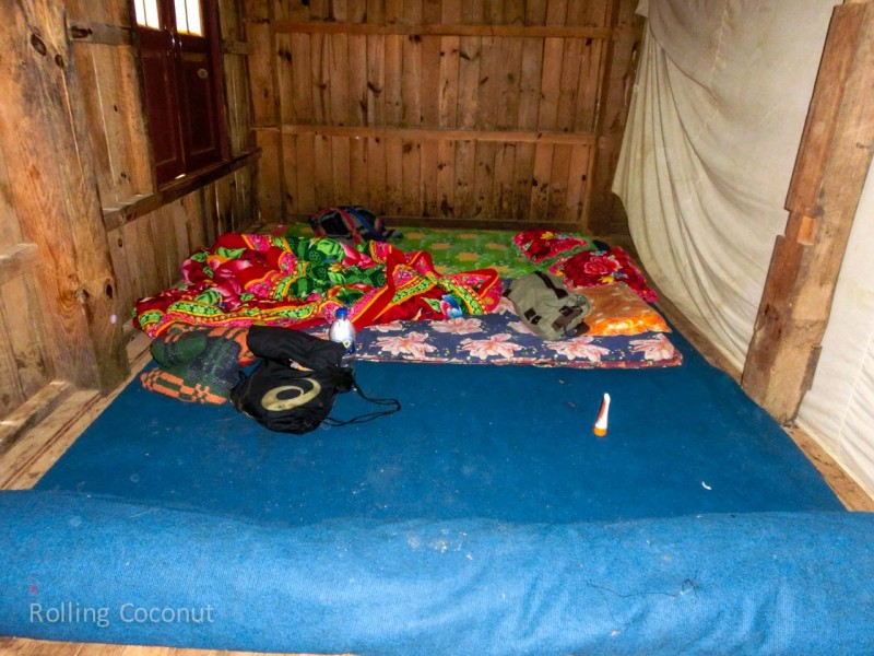 Kalaw Inle Lake Trek Myanmar Monastery Sleeping Area Photo Ooaworld