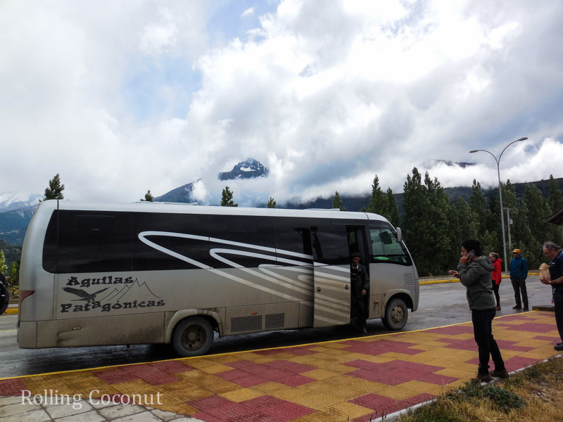 Puerto Rio Tranquilo Chile Bus to Coyahique Rolling Coconut OOAworld Photo Ooaworld