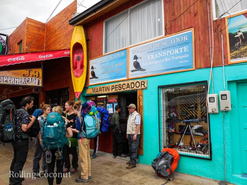Puerto Rio Tranquilo Chile Chico Purchase tickets at Martin Pescador Rolling Coconut OOAworld Photo Ooaworld