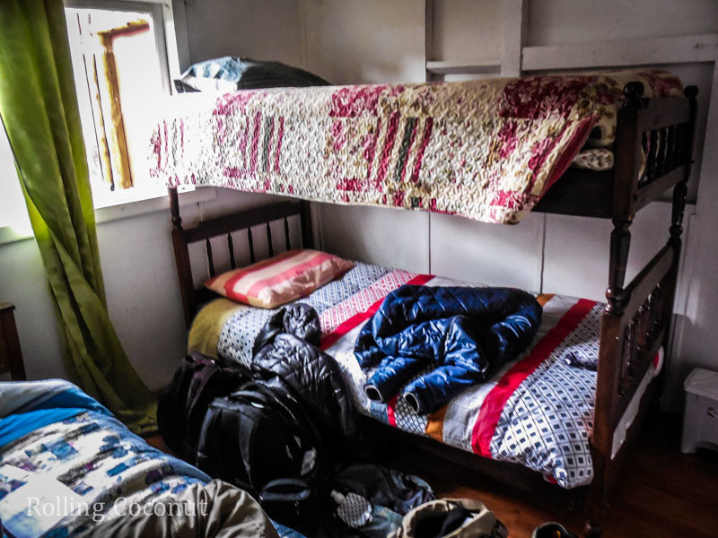 Puerto Rio Tranquilo Chile Silvanna Hostel Room Rolling Coconut OOAworld Photo Ooaworld