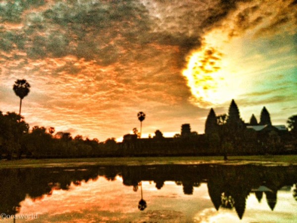 Angkor Wat Sunrise Instagram photo ooaworld