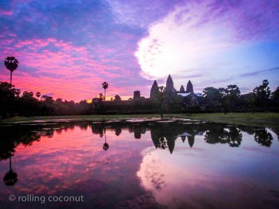 Angkor Wat sunrise Cambodia