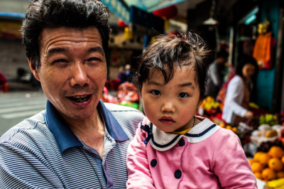 Faces of Guangzhou China