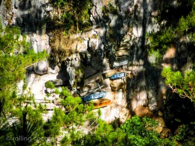 hanging coffins sagada philippines