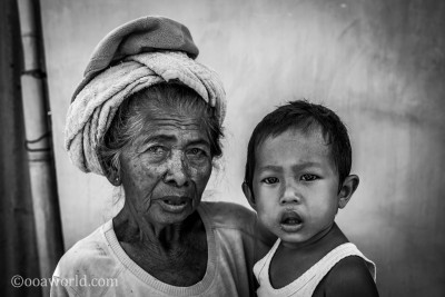 Balinese Grandmother Baby