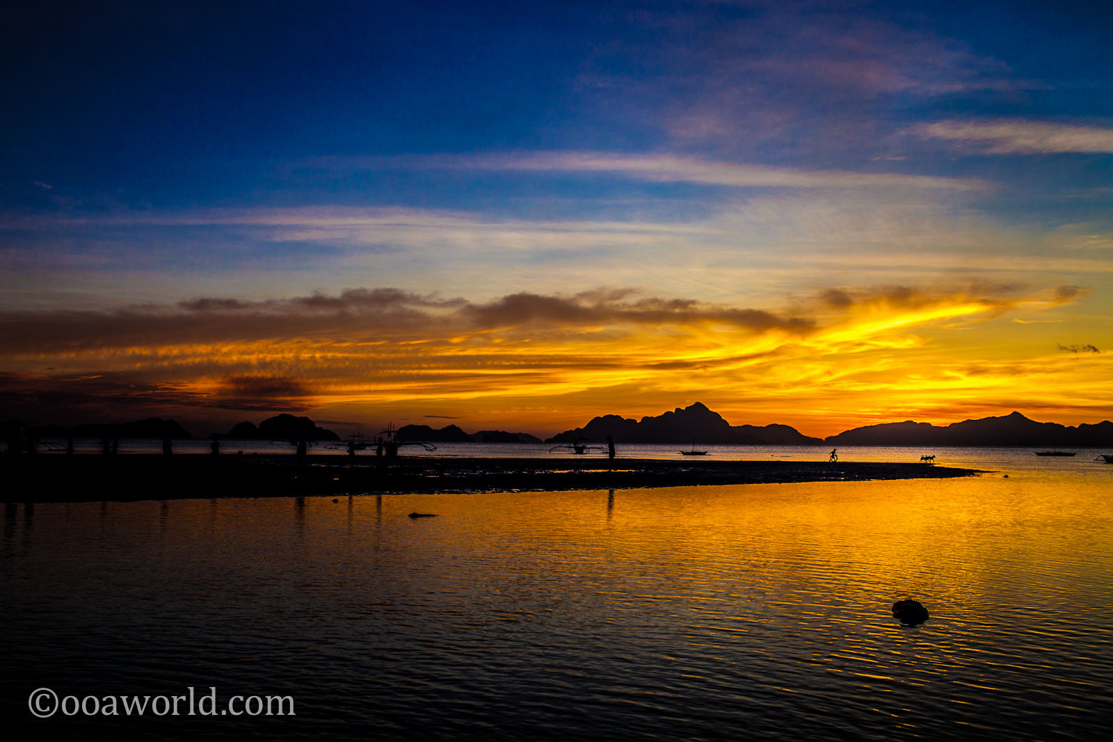 El Nido Sunset Palawan Philippines