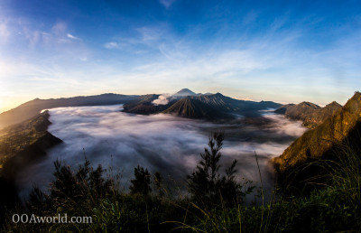 Bromo Photo Indonesia Clouds Swirling Ooaworld