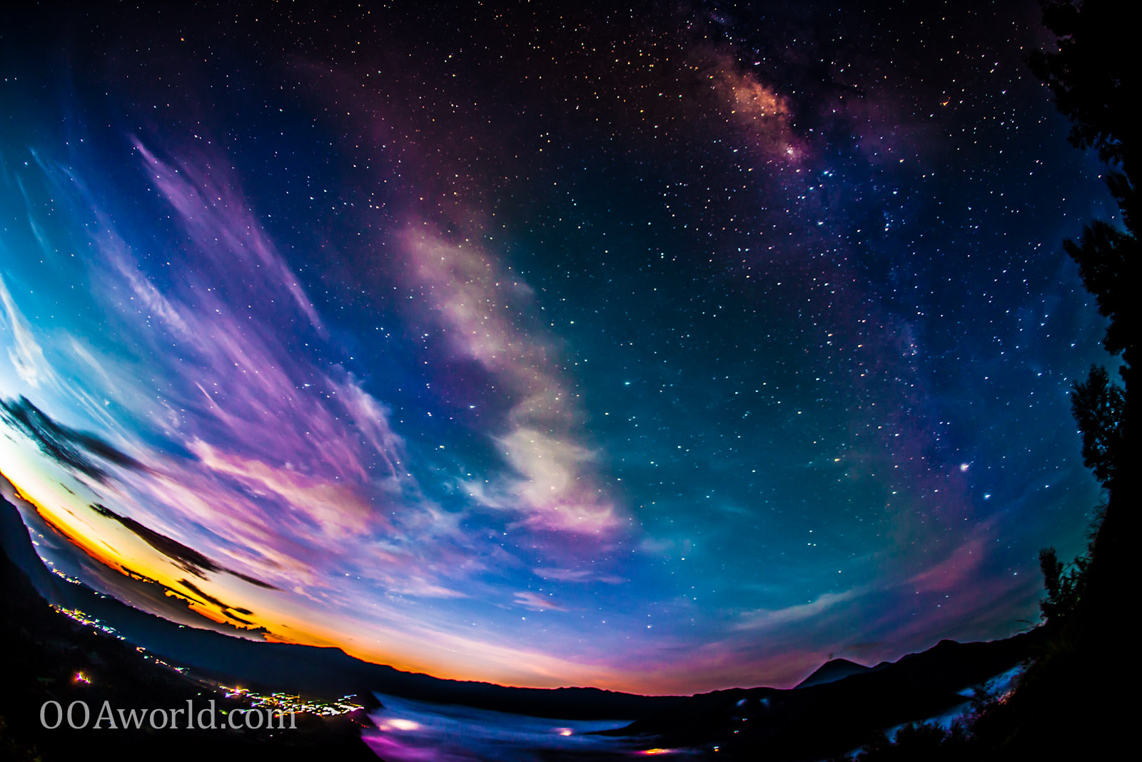 Photo Mount Bromo Indonesia Stars Ooaworld
