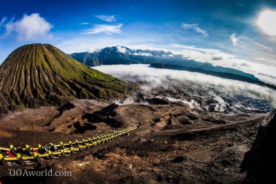 Photo Mount Bromo View from Volcano Ooaworld