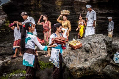 Tanah Lot Bali Temple Moon Celebration photo Ooaworld