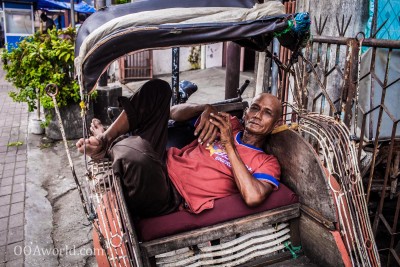 Photo Yogyakarta Becak Indonesia Portrait Ooaworld