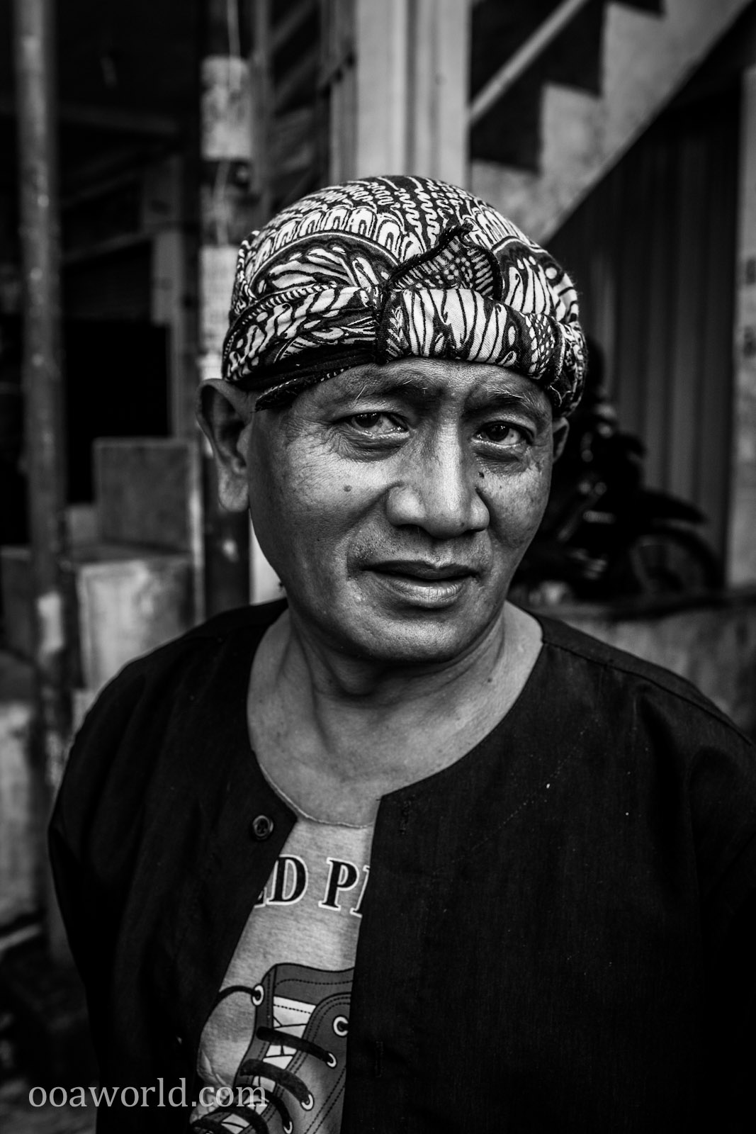 Bandung Man Portrait Indonesia Photo Ooaworld