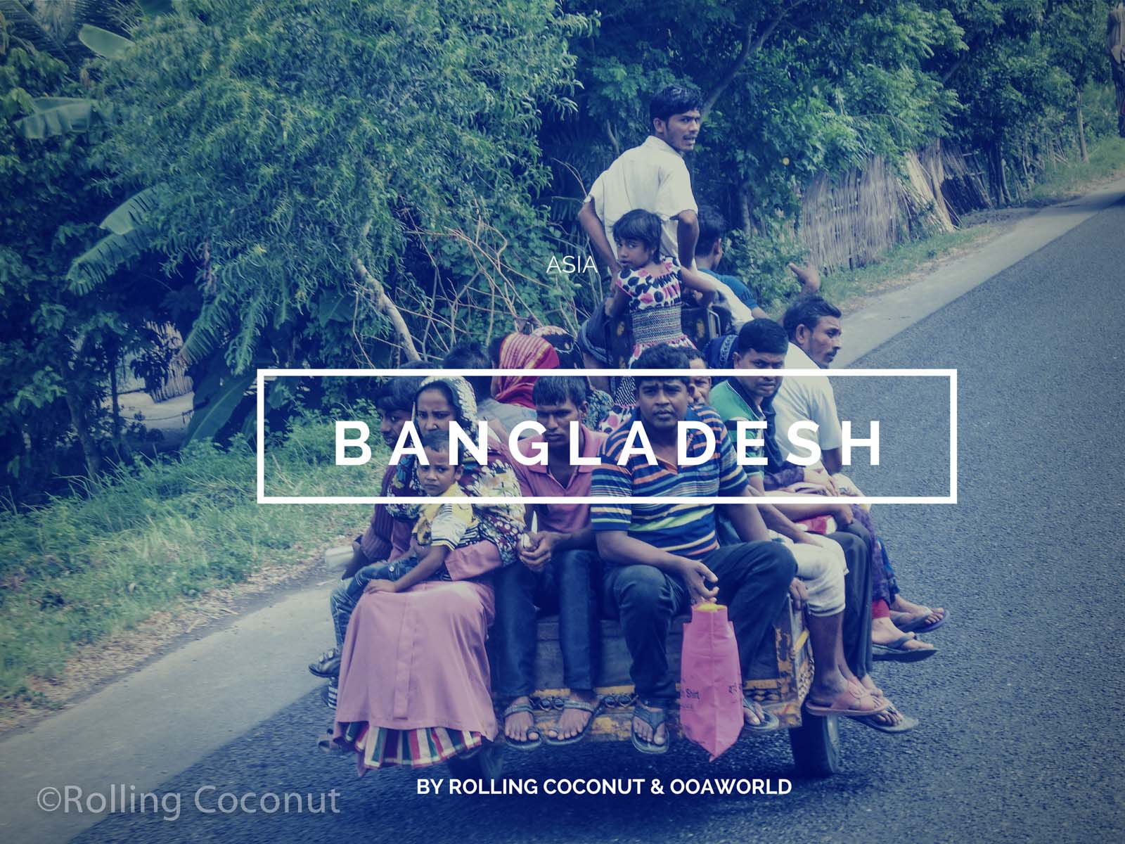 Bangladesh Travel Ooaworld Rolling Coconut Photo Ooaworld