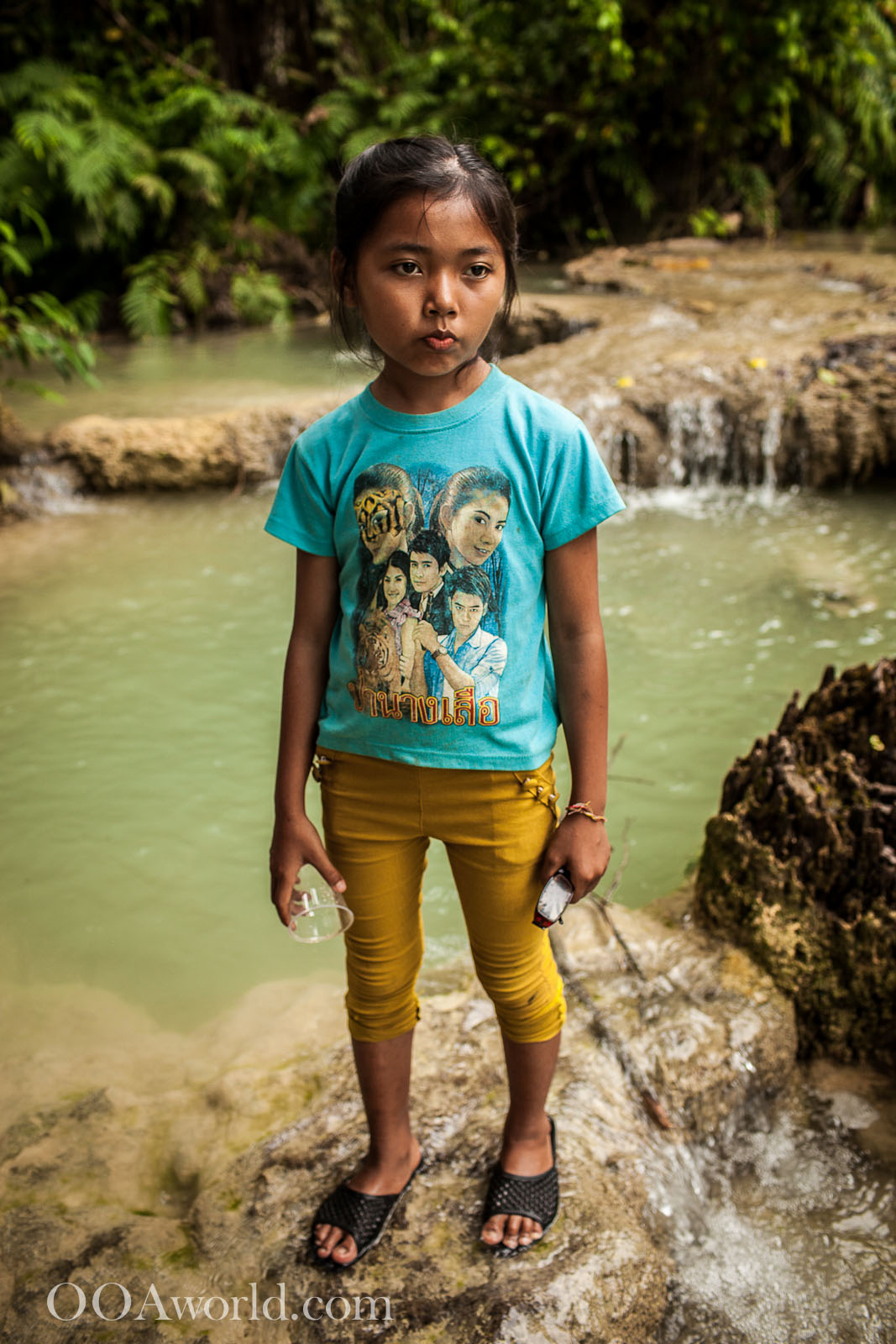 Luang Prabang Portrait Girl Photo Ooaworld