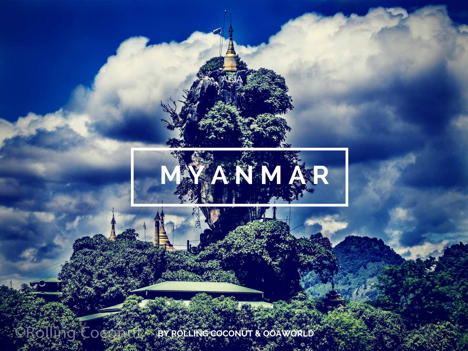 Myanmar Travel Ooaworld Rolling Coconut Photo Ooaworld