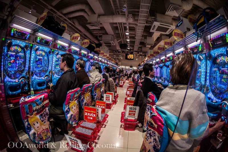Pachinko Slots Machine Japan Photo Ooaworld