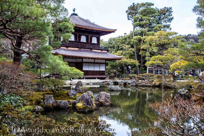 Silver Pavilion Ginkaku Ji Kyoto Japan Photo Ooaworld