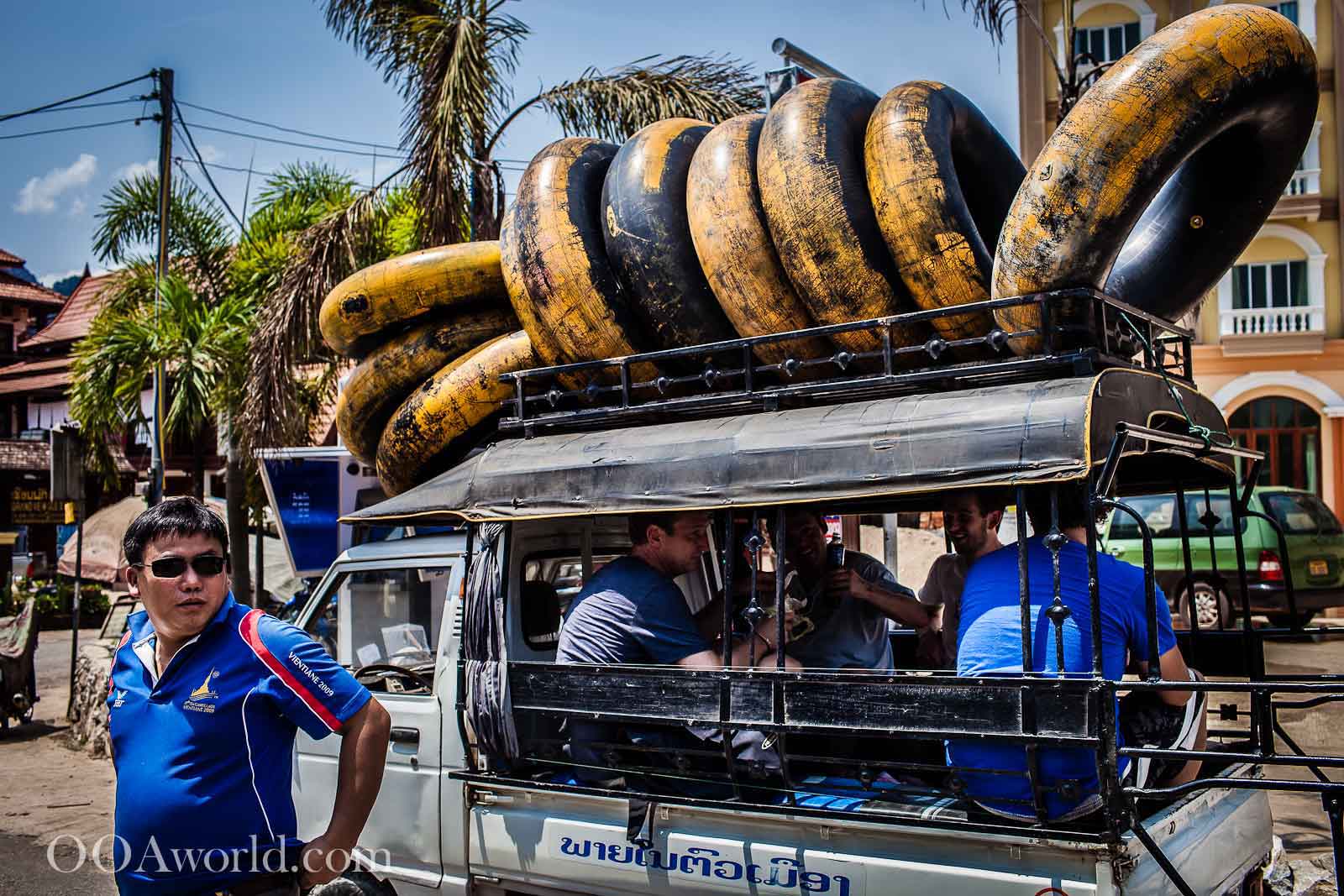 Vang Vieng Tubing Laos Photo Ooaworld