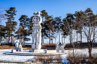 DMZ Sculpture South Korea Children War Memorial Photo Ooaworld