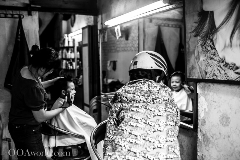 Hanoi Haircut Vietnam Photo Ooaworld