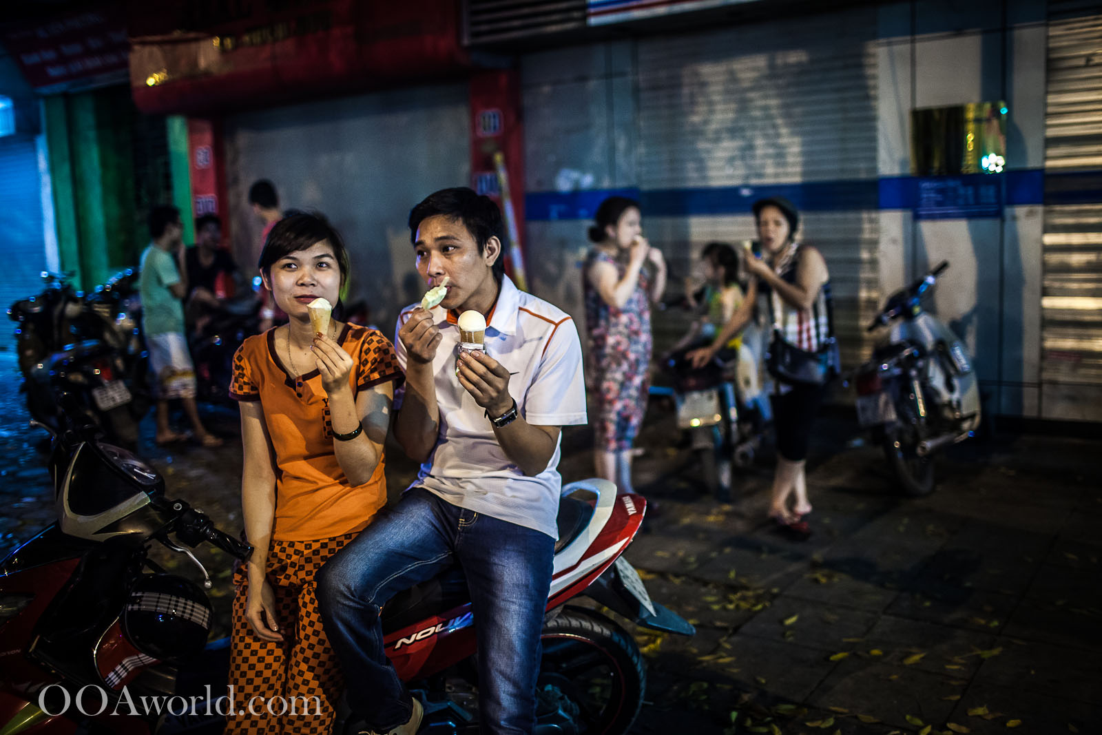 Hanoi Ice Cream Love Photo Ooaworld