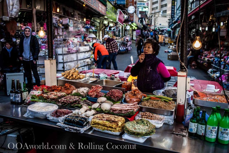 Namdaemun Street Food Seoul Photo Ooaworld