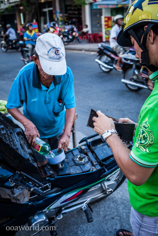 Gas Station Vietnam Hue Photo Ooaworld