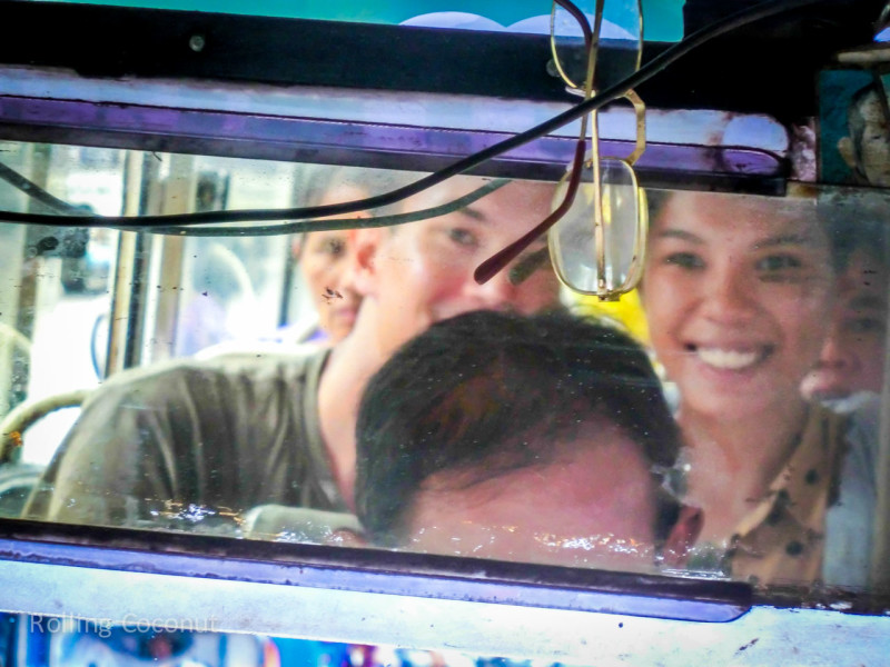 Mawlamyine photo from the bus ooaworld Rolling Coconut Photo Ooaworld