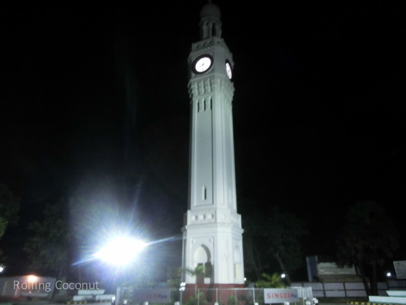 Clock Tower Jaffna Sri Lanka ooaworld Rolling Coconut Photo Ooaworld