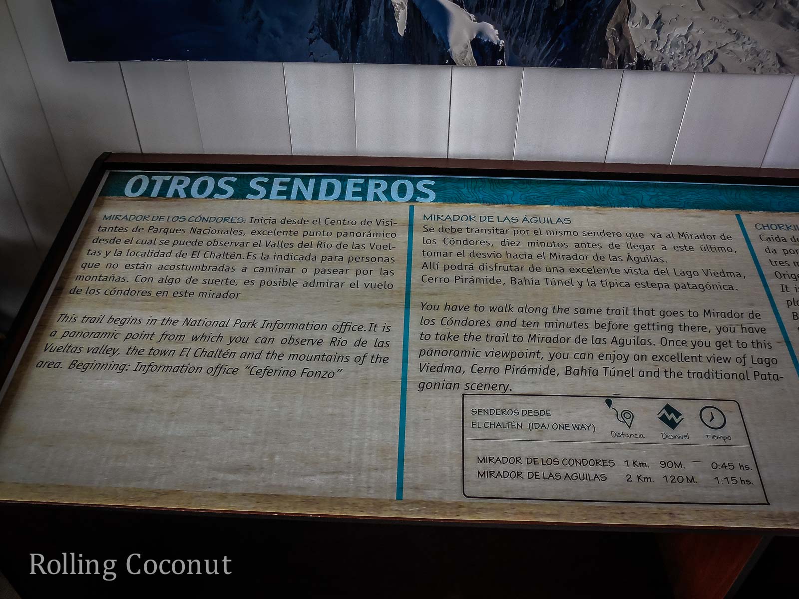 El Chalten Argentina Patagonia Other Trek Ideas ooaworld Rolling Coconut Photo Ooaworld