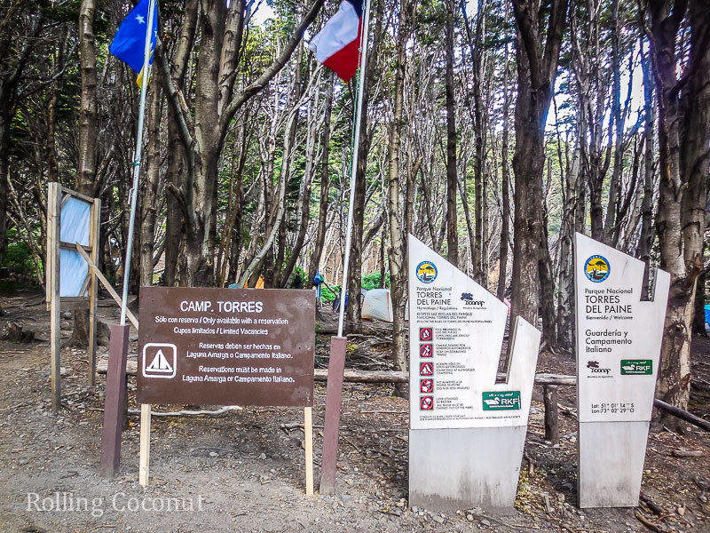 Torres del Paine Chile Camp Torres Rolling Coconut OOAworld Photo Ooaworld
