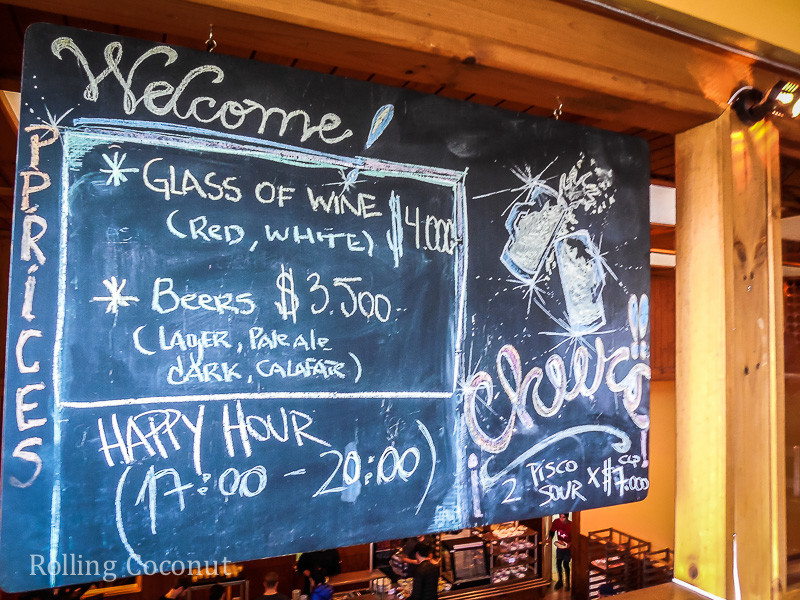 Torres del Paine Chile Refugio Paine Grande Bar Rolling Coconut OOAworld Photo Ooaworld