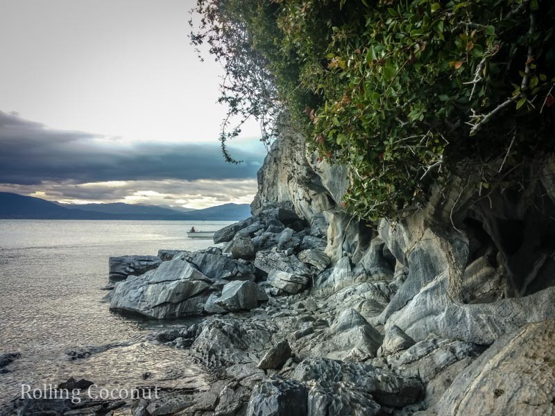 Puerto Rio Tranquilo Chile Marble Caves 7 Rolling Coconut OOAworld Photo Ooaworld