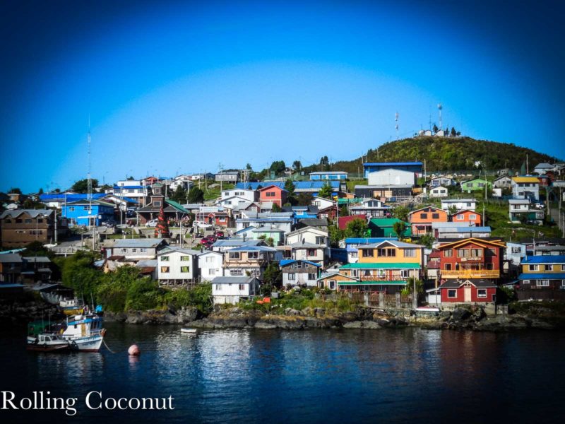 Melinka Chile Quellon Chile Chico Houses Rolling Coconut OOAworld Photo Ooaworld