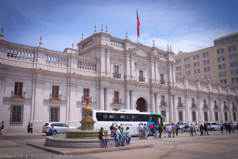 Santiago La Moneda OOAworld Rolling Coconut Travel