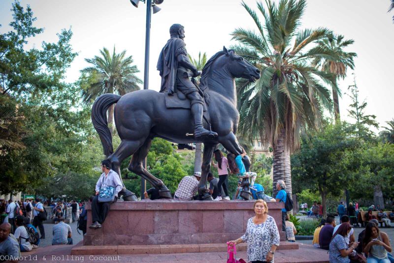 Plaza de Armas Santiago Chile OOAworld Rolling Coconut Travel