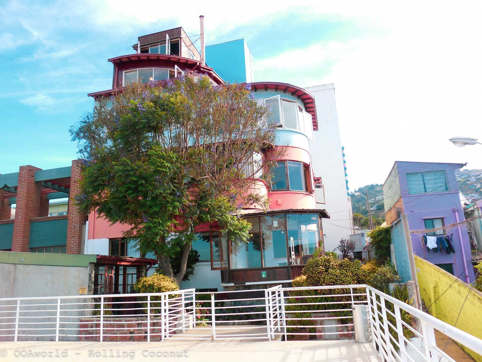 Pablo Neruda Home Valparaiso Chile Photo Rolling Coconut Ooaworld