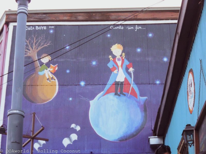 Street Art Valparaiso Chile Photo Rolling Coconut Ooaworld