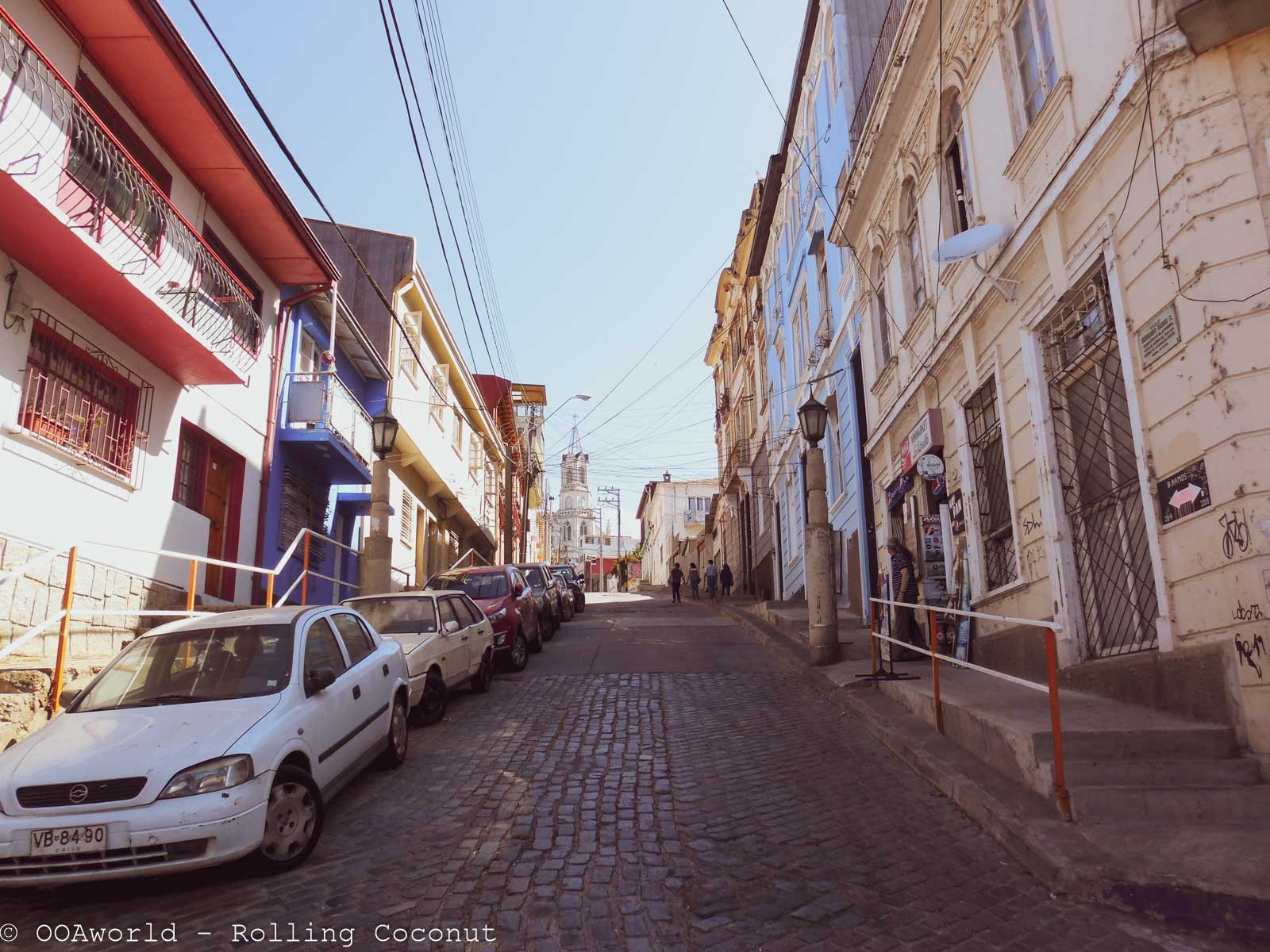 Hills in Valparaiso, Chile - OOAworld, Rolling Coconut