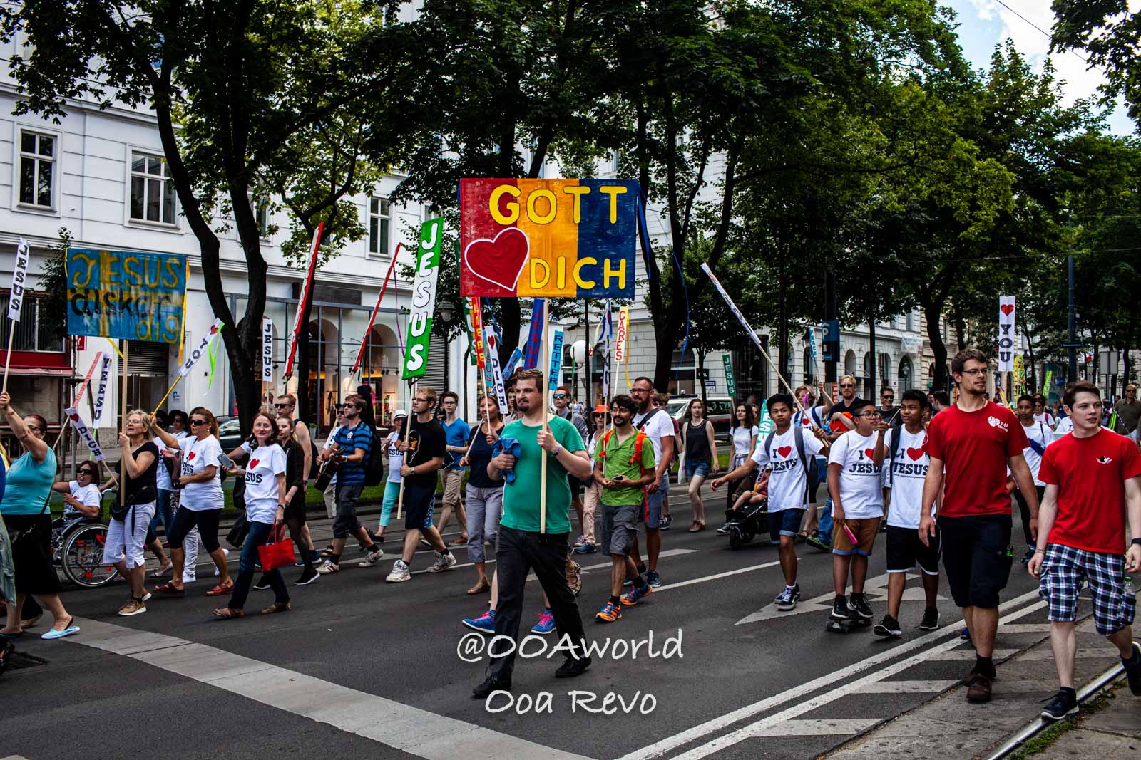 Vienna Gay Pride Austria colorful religious procession in Vienna Photo OOAworld