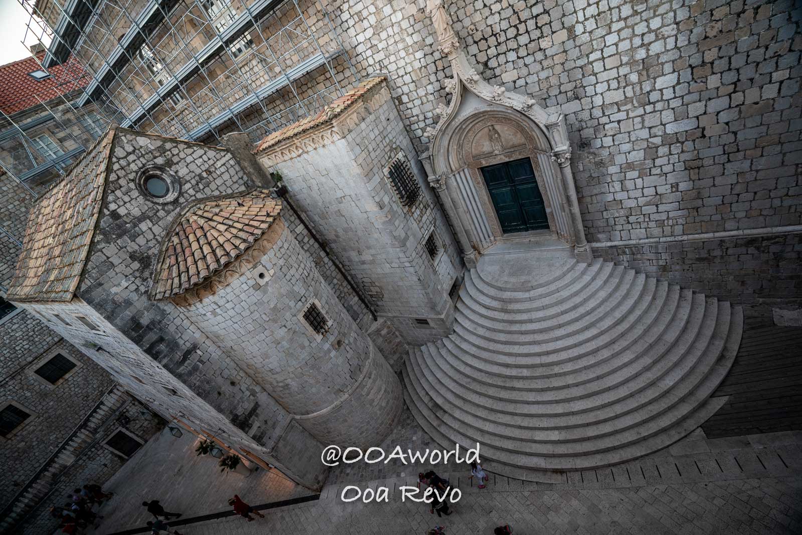 Dubrovnik Croatia historic stone architecture staircase Dubrovnik Photo OOAworld